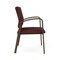 Lesro Newport Wide Guest Chair Metal Frame, Bronze, RF Nebbiolo Upholstery NP1201 - alternate 2